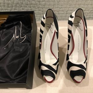 Giuseppe Zanotti Design zebra pumps